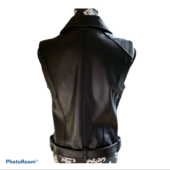 Cache super soft lambskin leather vest. Si… - Picture 6 of 10